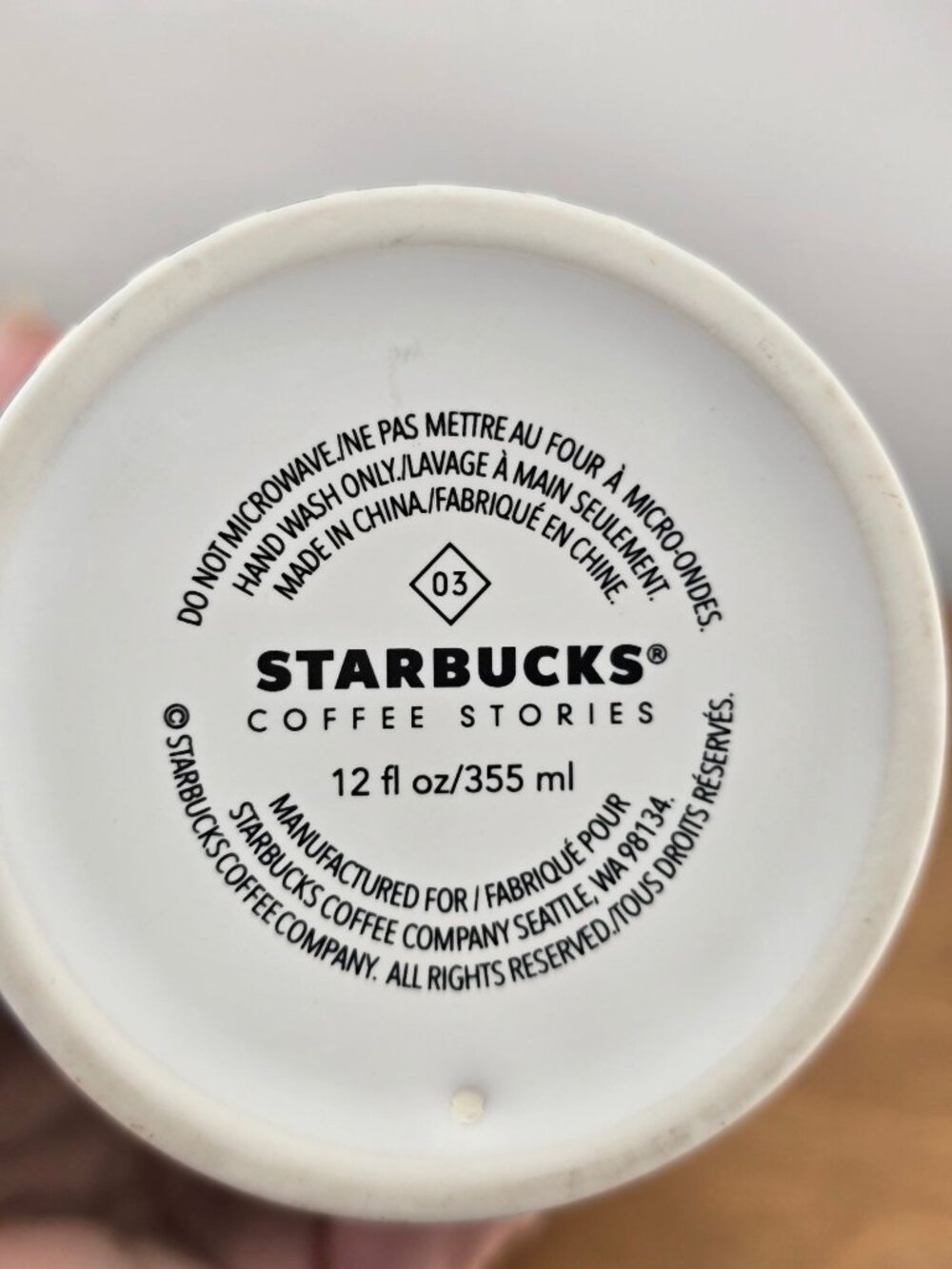 Starbucks Jessie & Katey Ceramic Tumbler 12oz Coffee Mug Limited Edition - Picture 4 of 6